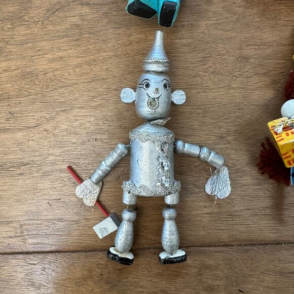 Vintage Wizard of Oz Wood Ornaments Handmade Christmas Holiday Decor Wicked 4 - Picture 2 of 8